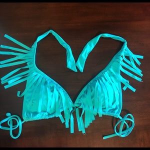 ⭐️3/$15 XHILARATION FRINGE BIKINI TOP SIZE LARGE